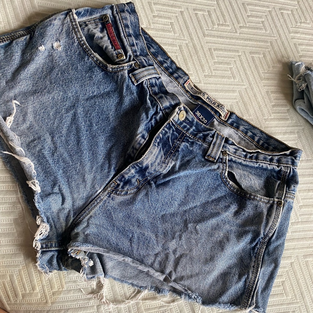 Us polo assn jean shorts women’s